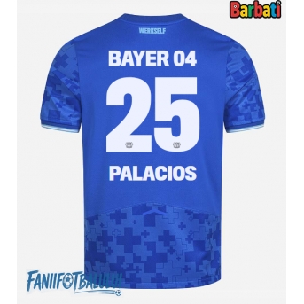 Bayer Leverkusen Exequiel Palacios #25 Tricou Fotbal Replică 2025-26 Barbati Treilea